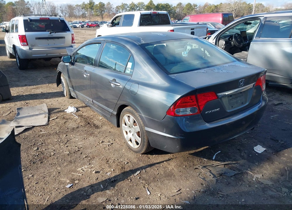 2009 HONDA CIVIC VIN: 2HGFA16539H529906
