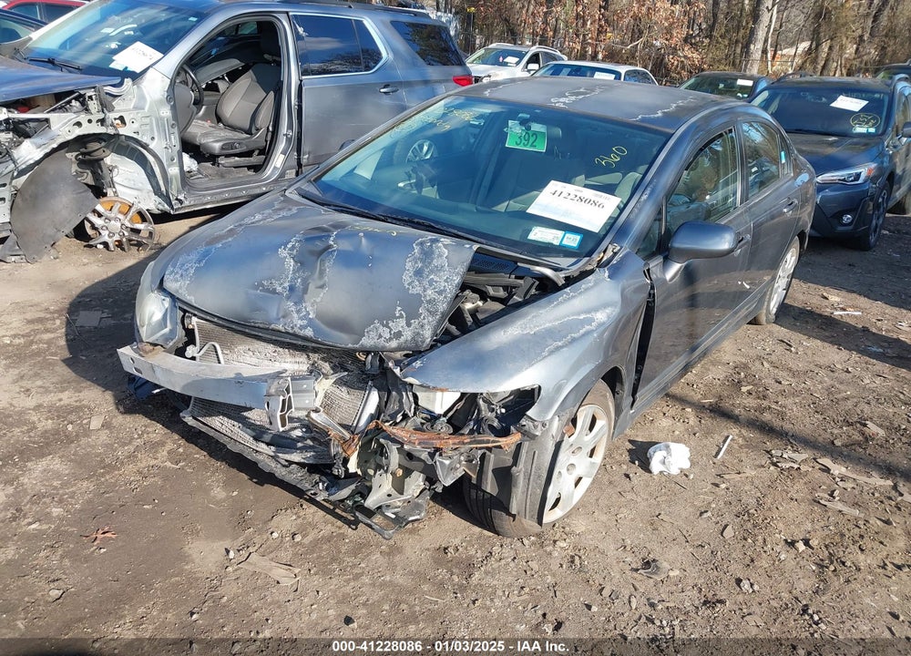 2009 HONDA CIVIC VIN: 2HGFA16539H529906