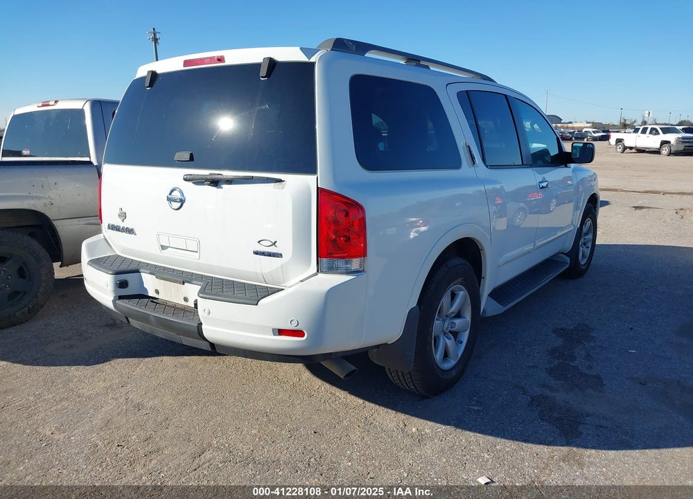 2012 NISSAN ARMADA SV VIN: 5N1BA0ND7CN621322