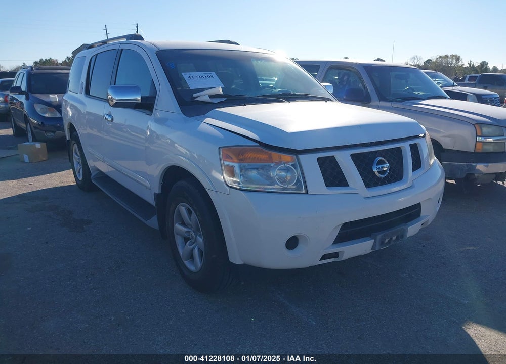 2012 NISSAN ARMADA SV VIN: 5N1BA0ND7CN621322