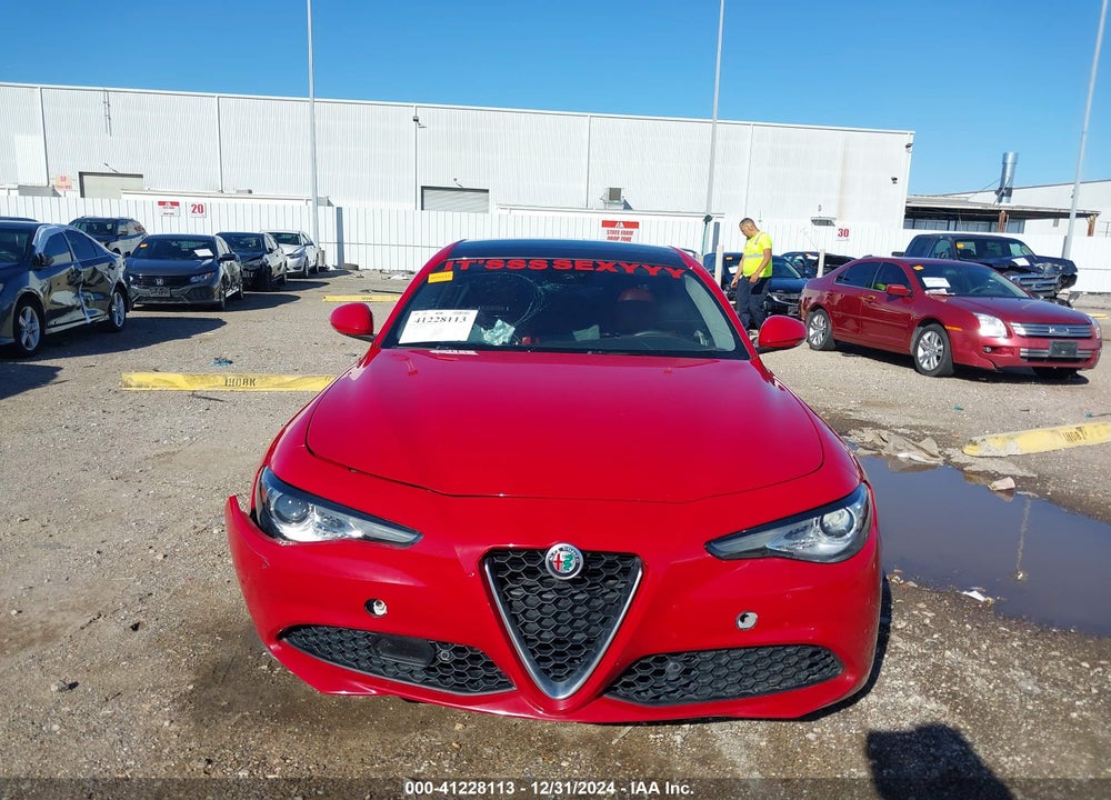2019 ALFA ROMEO GIULIA VIN: ZARFANBN9K7618754