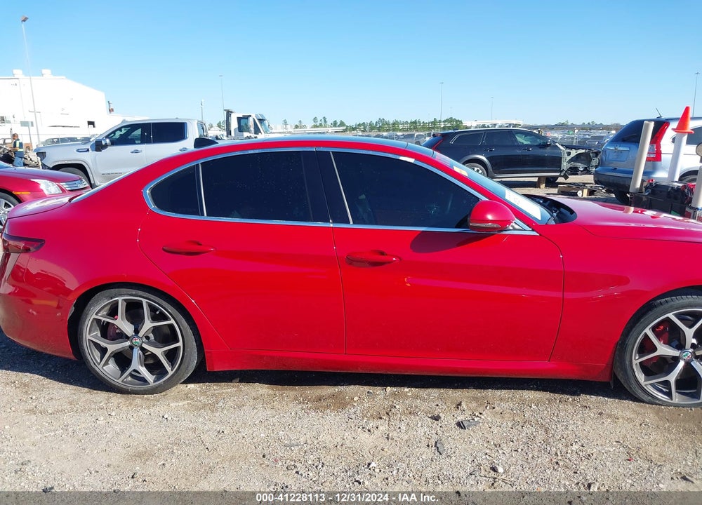 2019 ALFA ROMEO GIULIA VIN: ZARFANBN9K7618754