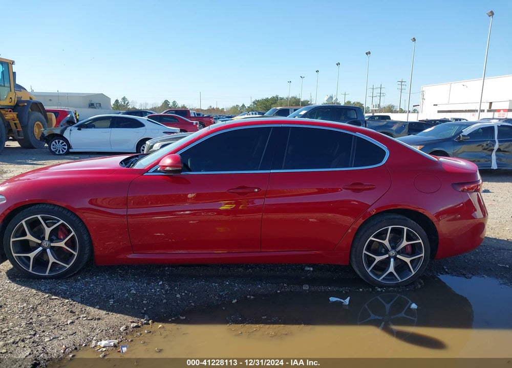 2019 ALFA ROMEO GIULIA VIN: ZARFANBN9K7618754