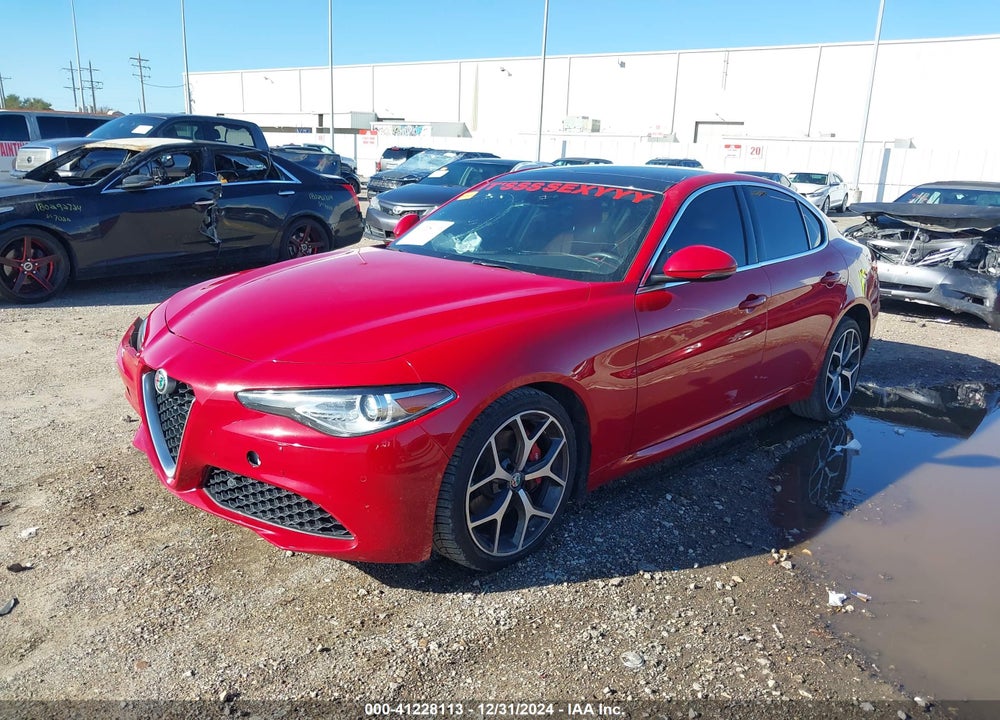 2019 ALFA ROMEO GIULIA VIN: ZARFANBN9K7618754