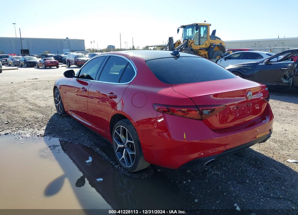 2019 ALFA ROMEO GIULIA VIN: ZARFANBN9K7618754