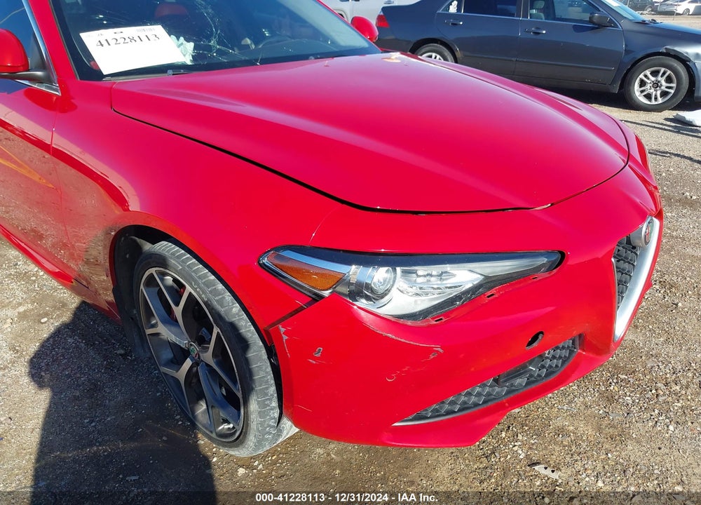 2019 ALFA ROMEO GIULIA VIN: ZARFANBN9K7618754