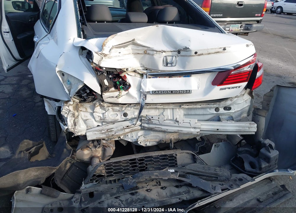 2016 HONDA ACCORD SPORT VIN: 1HGCR2F61GA226127