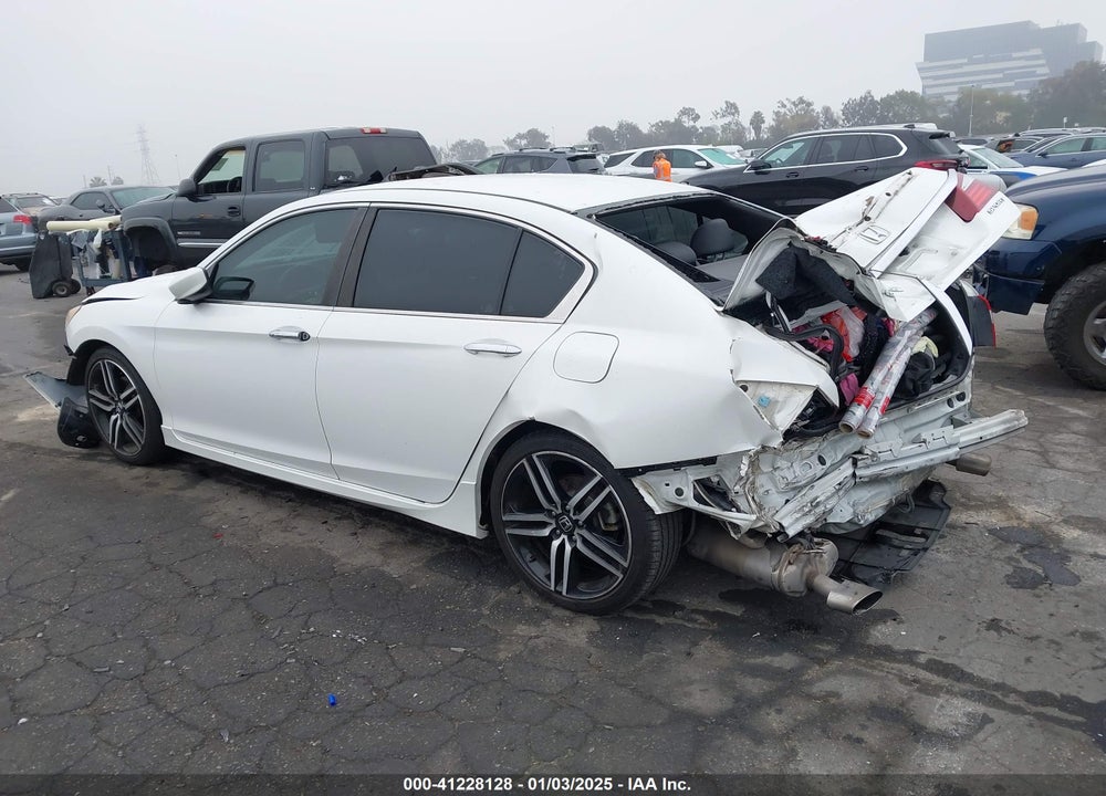 2016 HONDA ACCORD SPORT VIN: 1HGCR2F61GA226127
