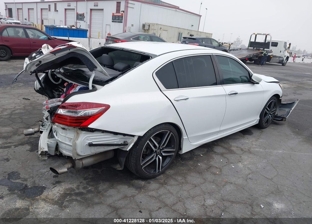 2016 HONDA ACCORD SPORT VIN: 1HGCR2F61GA226127