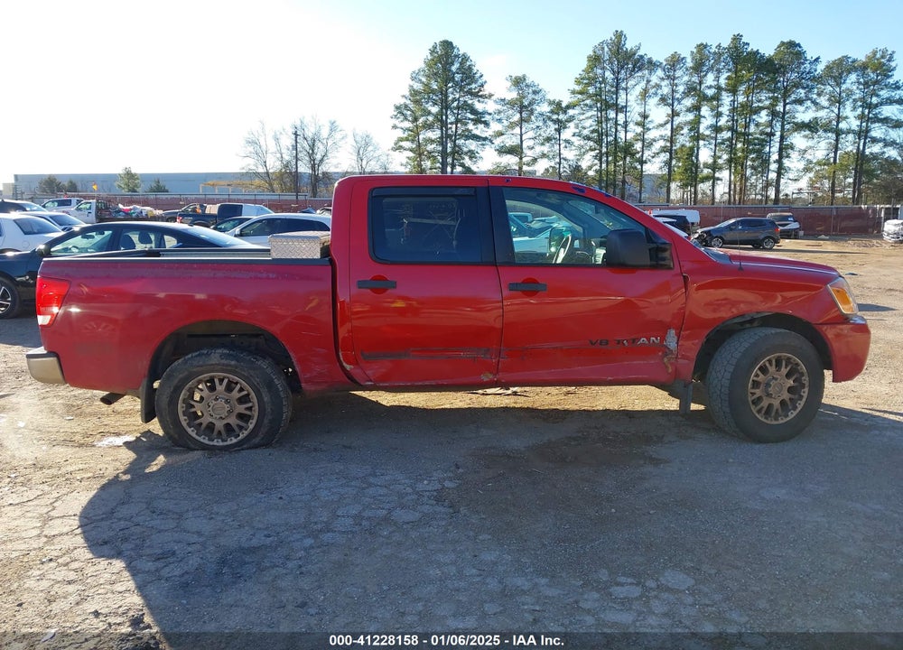2009 NISSAN TITAN SE VIN: 1N6BA07C29N312422