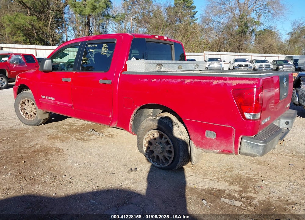 2009 NISSAN TITAN SE VIN: 1N6BA07C29N312422