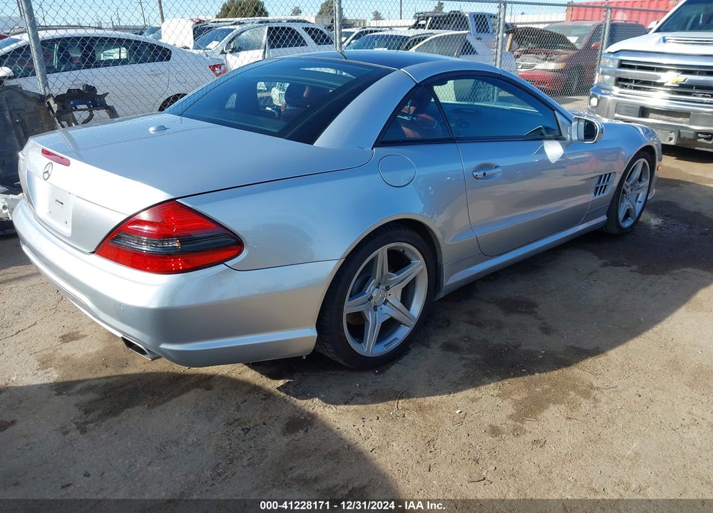 2009 MERCEDES-BENZ SL 550 VIN: WDBSK71F39F145475