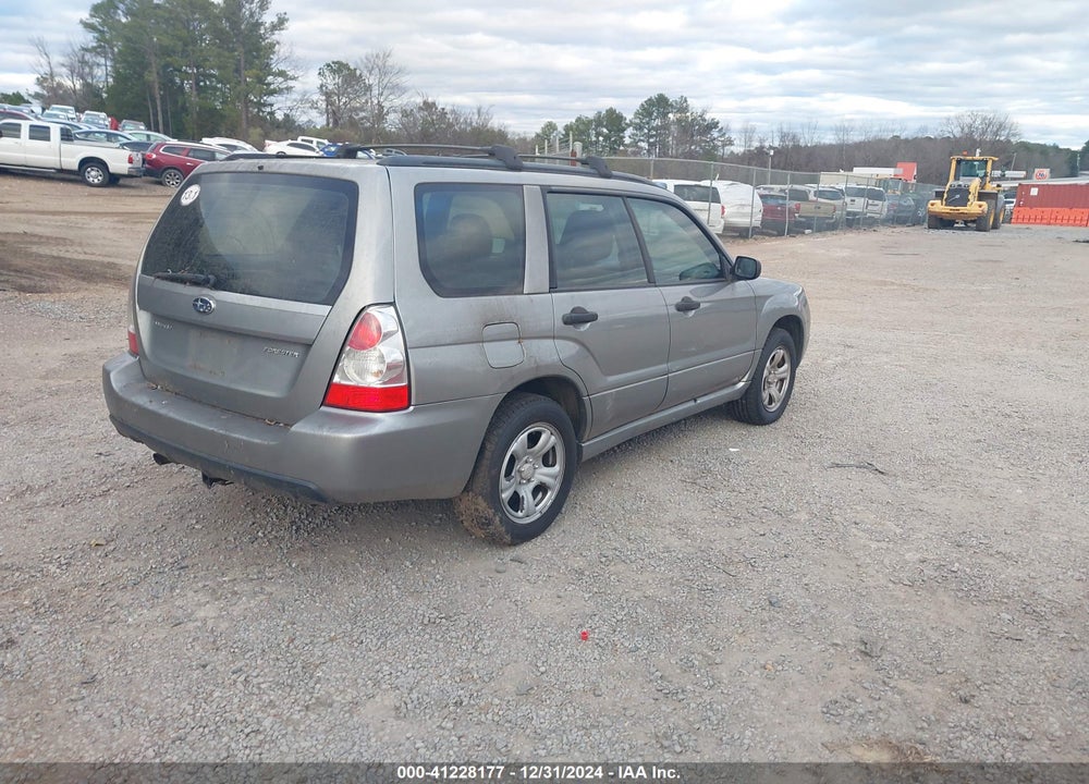 2007 SUBARU FORESTER 2.5X VIN: JF1SG63697H744544
