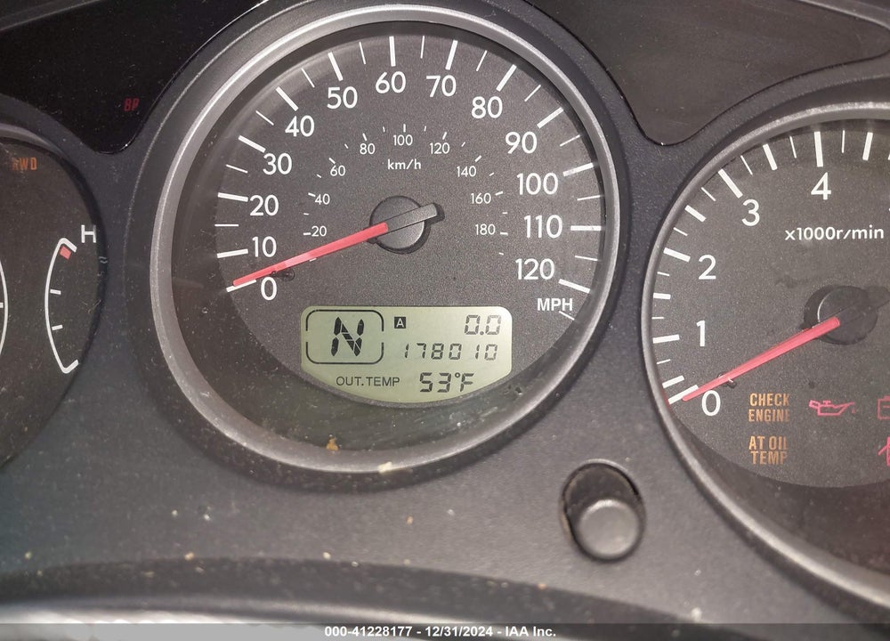 2007 SUBARU FORESTER 2.5X VIN: JF1SG63697H744544