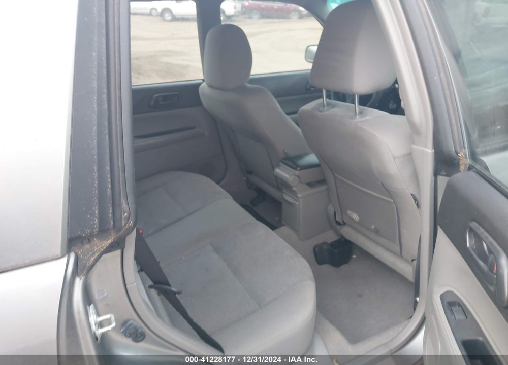2007 SUBARU FORESTER 2.5X VIN: JF1SG63697H744544