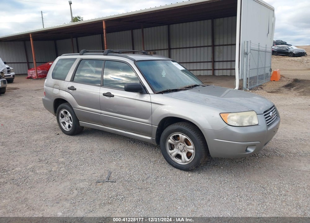 2007 SUBARU FORESTER 2.5X VIN: JF1SG63697H744544