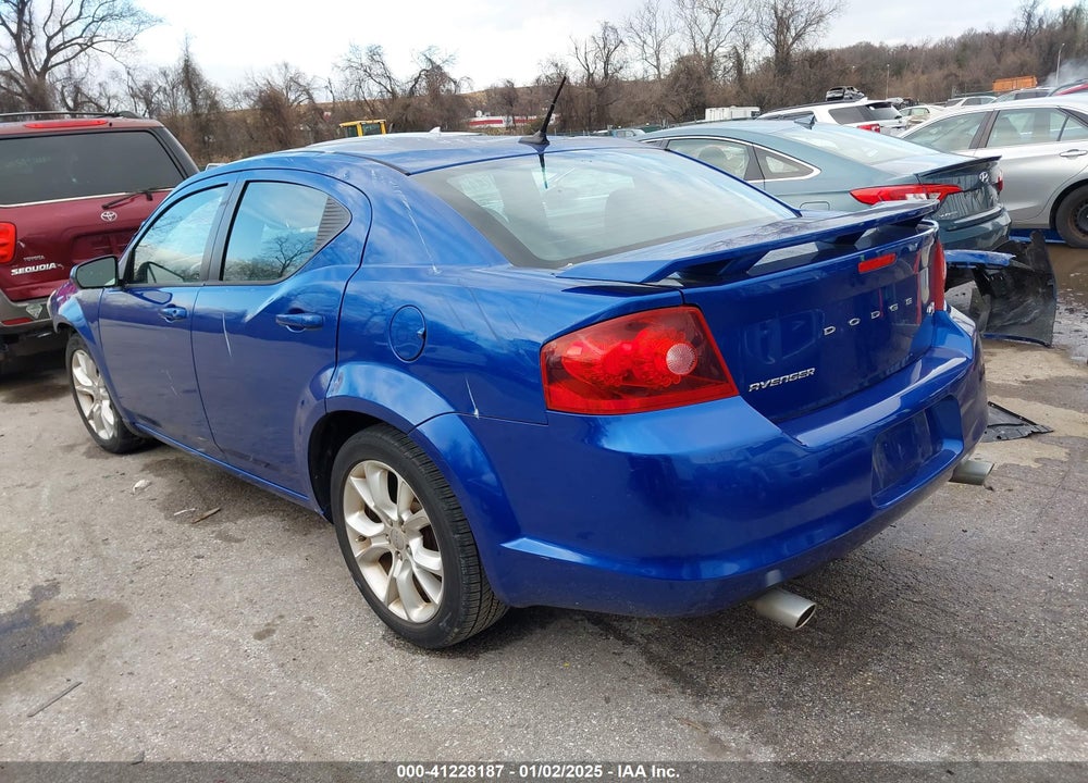 2014 DODGE AVENGER R/T VIN: 1C3CDZBG5EN223259