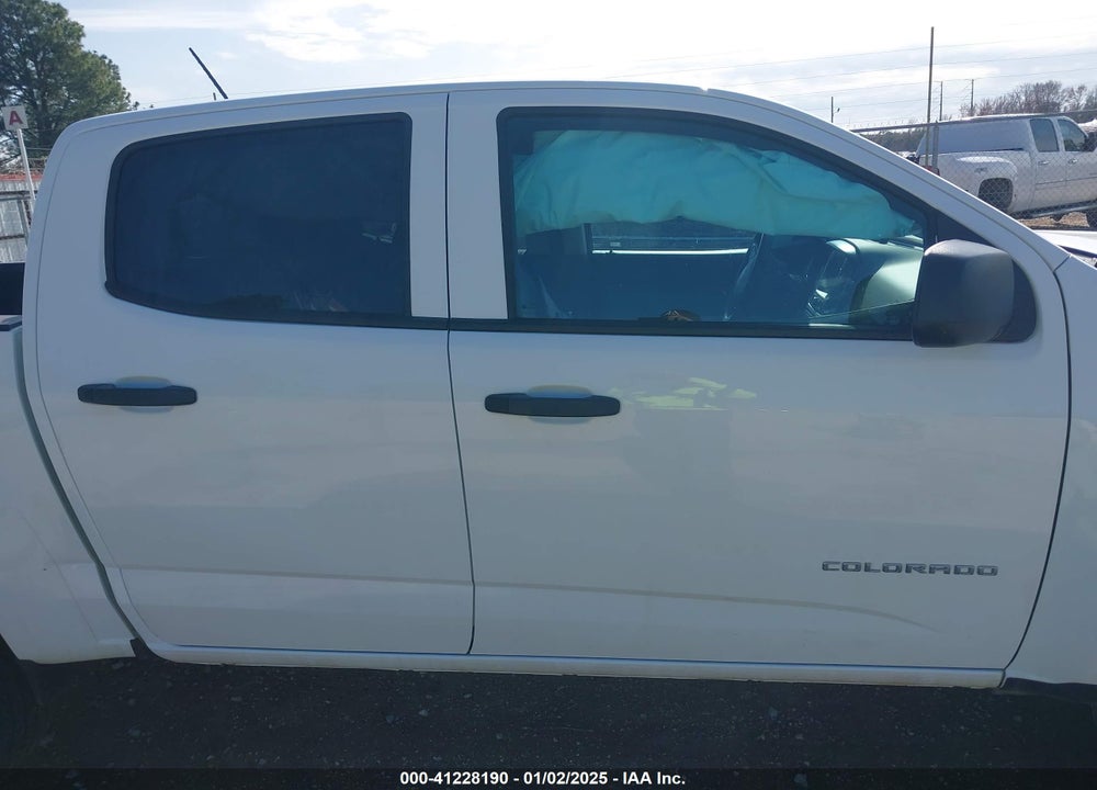 2022 CHEVROLET COLORADO 2WD SHORT BOX WT VIN: 1GCGSBEA1N1311086