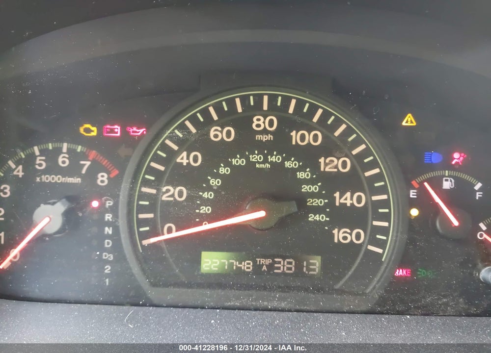 2003 HONDA ACCORD 3.0 EX VIN: 1HGCM66533A054562