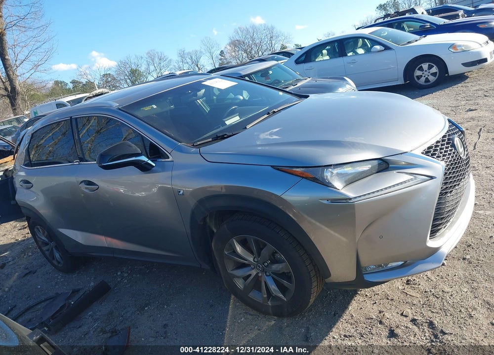 2016 LEXUS NX 200T F SPORT VIN: JTJYARBZ5G2047875