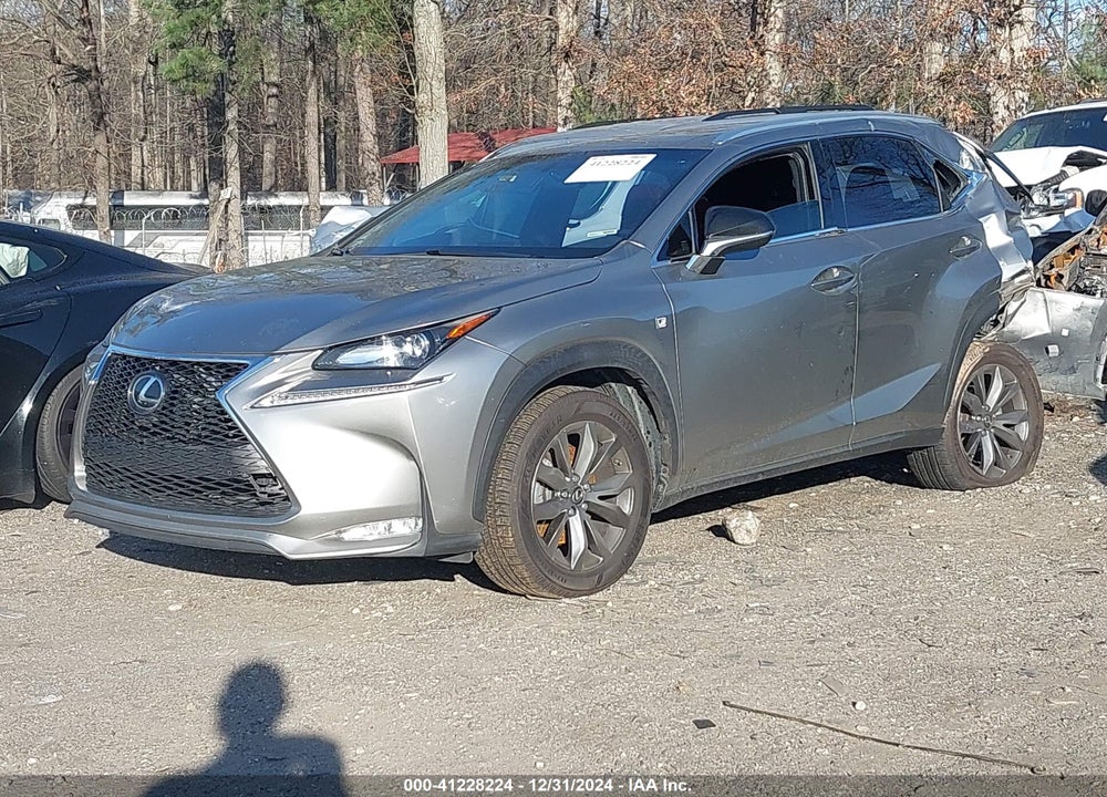 2016 LEXUS NX 200T F SPORT VIN: JTJYARBZ5G2047875