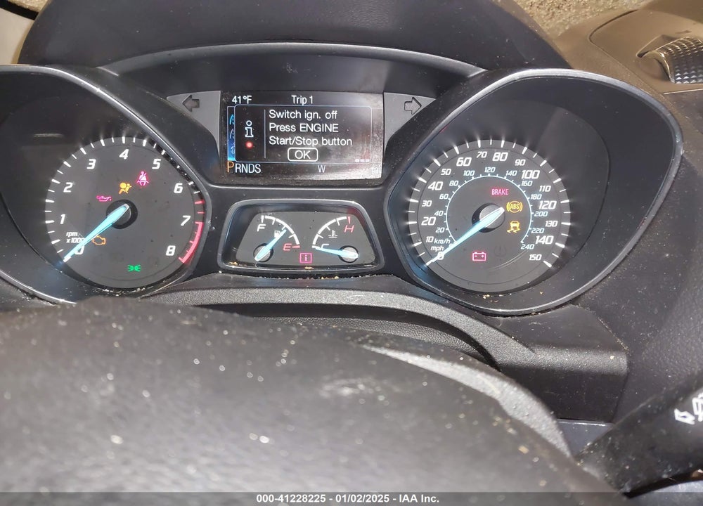 2013 FORD ESCAPE TITANIUM VIN: 1FMCU9J95DUC08033
