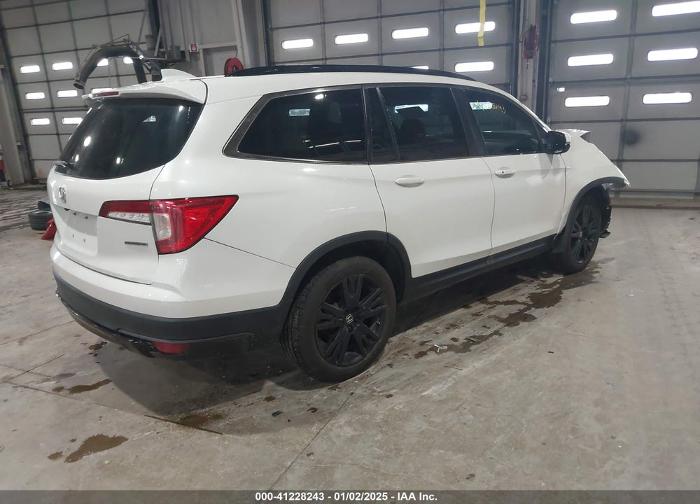 2021 HONDA PILOT 2WD SPECIAL EDITION VIN: 5FNYF5H24MB004838