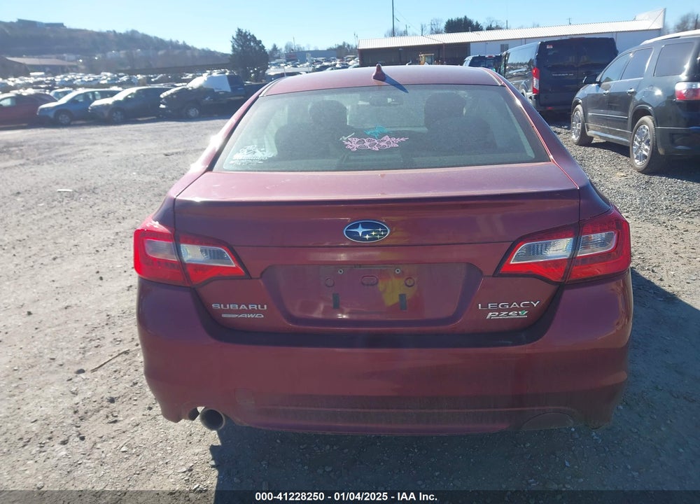 2016 SUBARU LEGACY 2.5I PREMIUM VIN: 4S3BNAH69G3043463