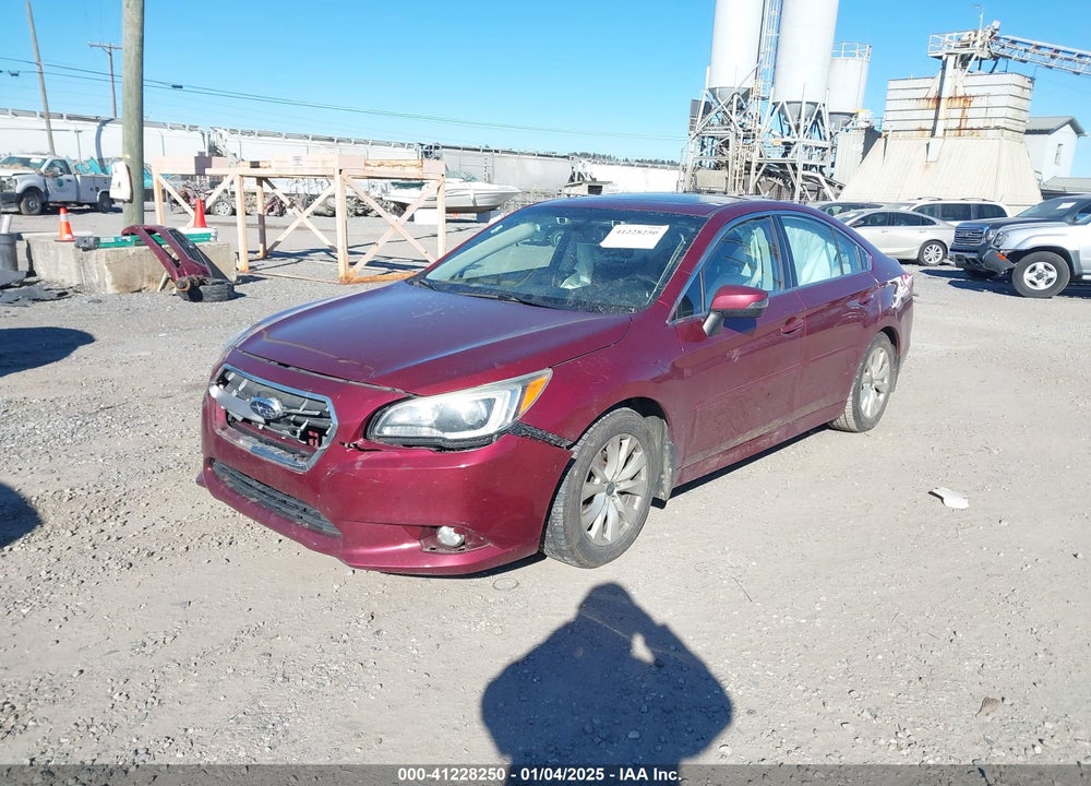 2016 SUBARU LEGACY 2.5I PREMIUM VIN: 4S3BNAH69G3043463