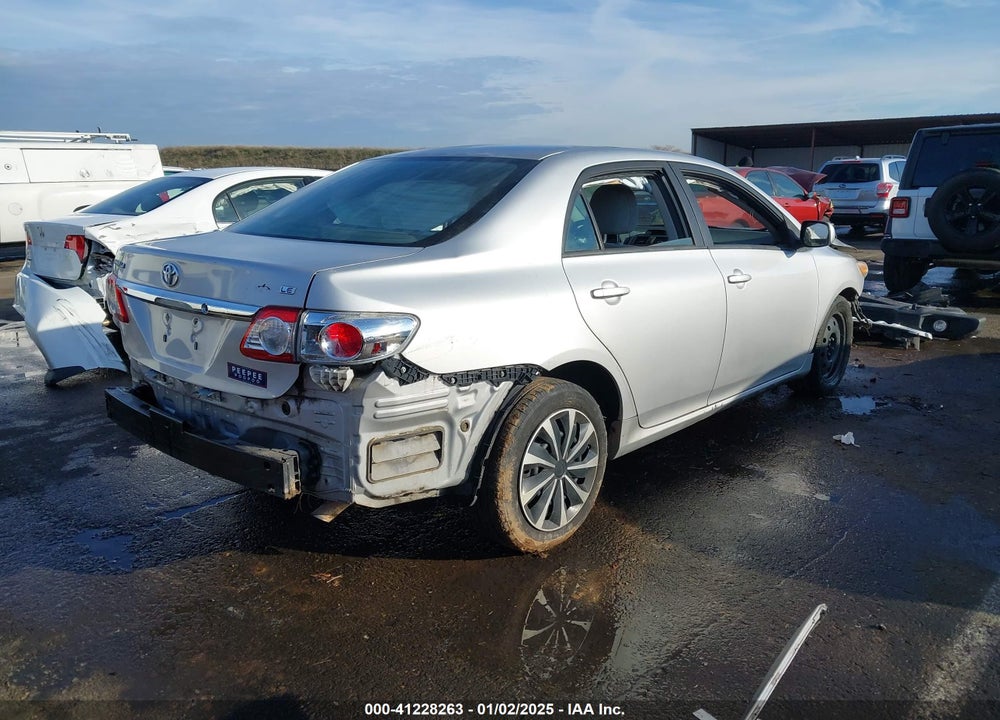 2012 TOYOTA COROLLA LE VIN: 2T1BU4EE2CC820843