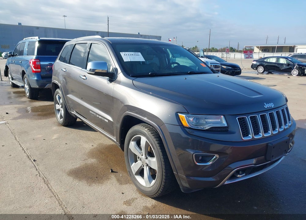 2015 JEEP GRAND CHEROKEE OVERLAND VIN: 1C4RJECG4FC856807