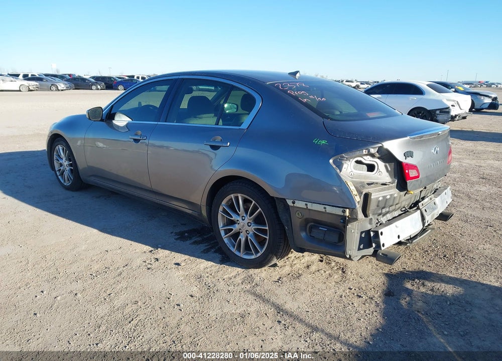 2011 INFINITI G37 VIN: JN1CV6AP3BM509401