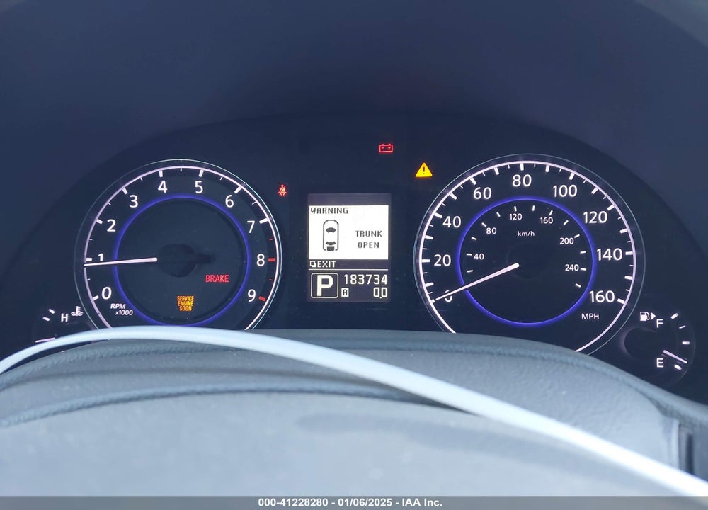 2011 INFINITI G37 VIN: JN1CV6AP3BM509401