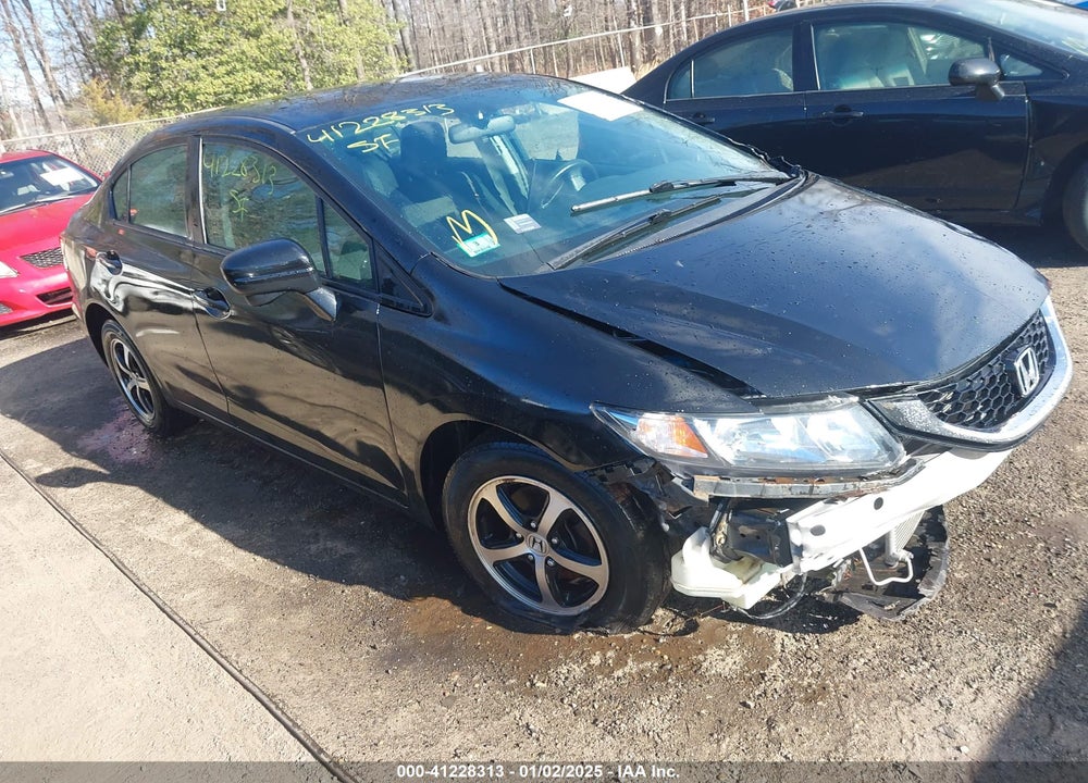2015 HONDA CIVIC SE VIN: 19XFB2F70FE295802