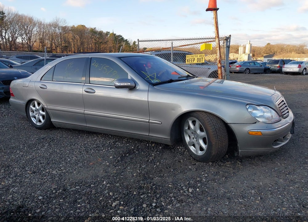 2004 MERCEDES-BENZ S 430 4MATIC VIN: WDBNG83J24A419079