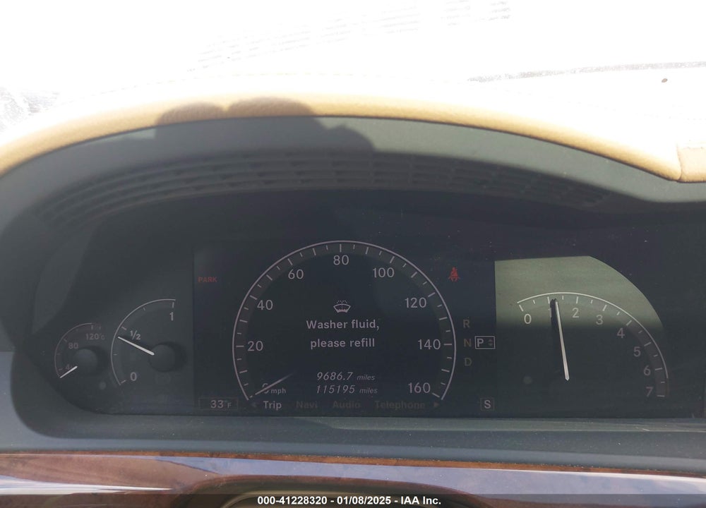 2007 MERCEDES-BENZ S 550 4MATIC VIN: WDDNG86X57A100352