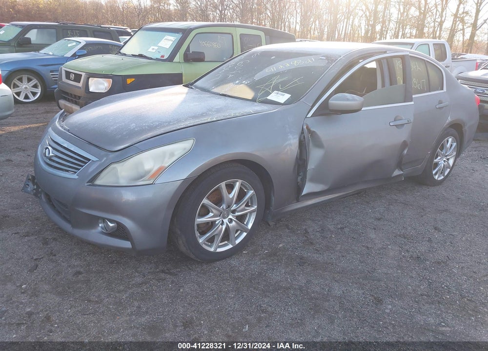 2013 INFINITI G37X VIN: JN1CV6AR0DM761904