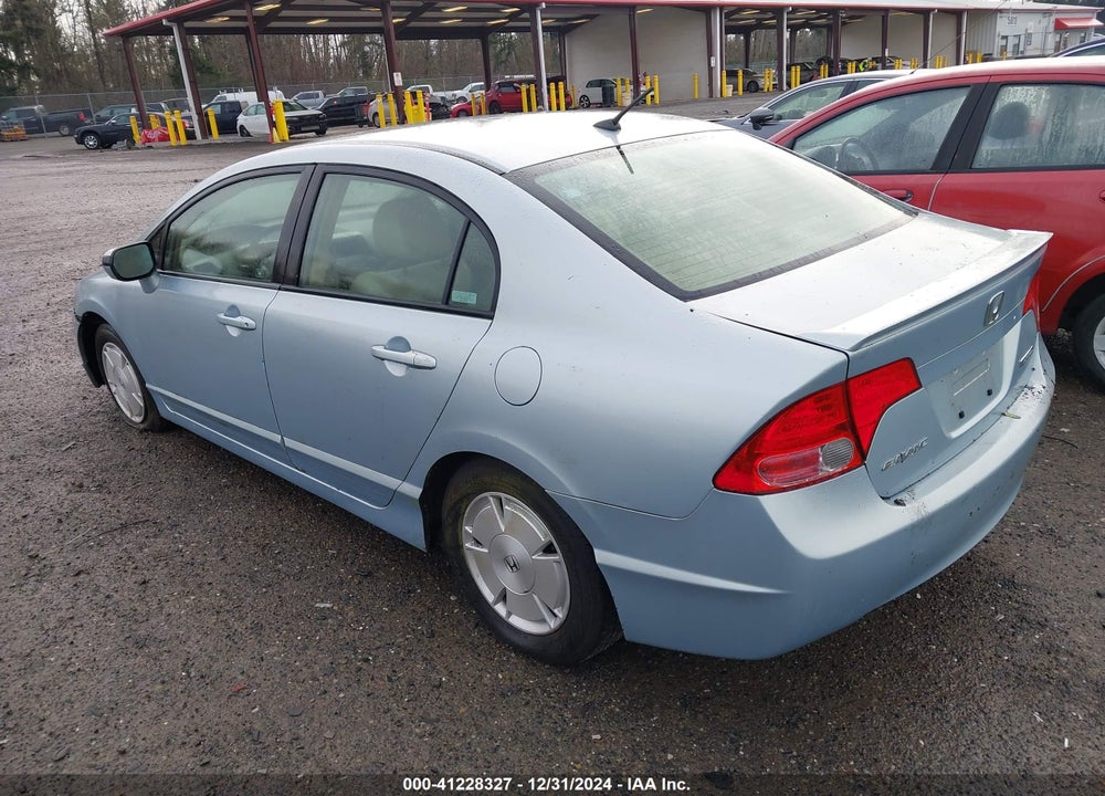 2006 HONDA CIVIC HYBRID VIN: JHMFA36266S029760
