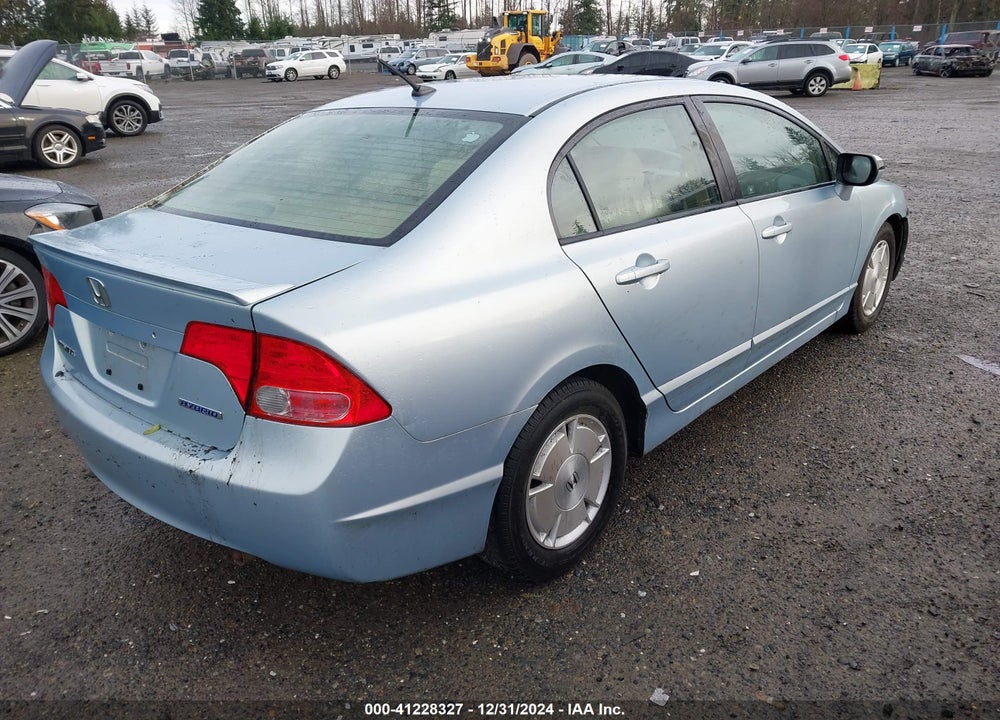2006 HONDA CIVIC HYBRID VIN: JHMFA36266S029760