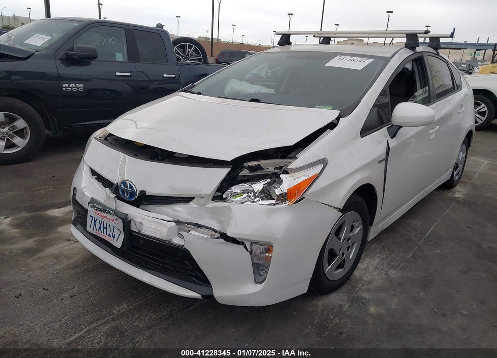 2015 TOYOTA PRIUS TWO VIN: JTDKN3DU2F1949531