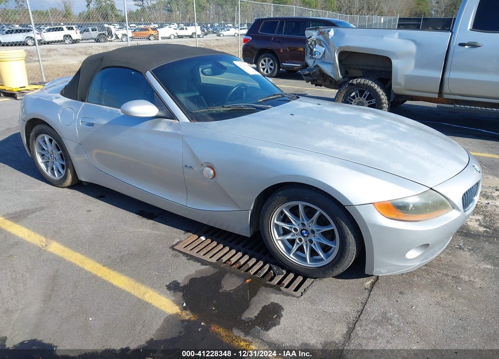 2003 BMW Z4 2.5I VIN: 4USBT33483LS44735
