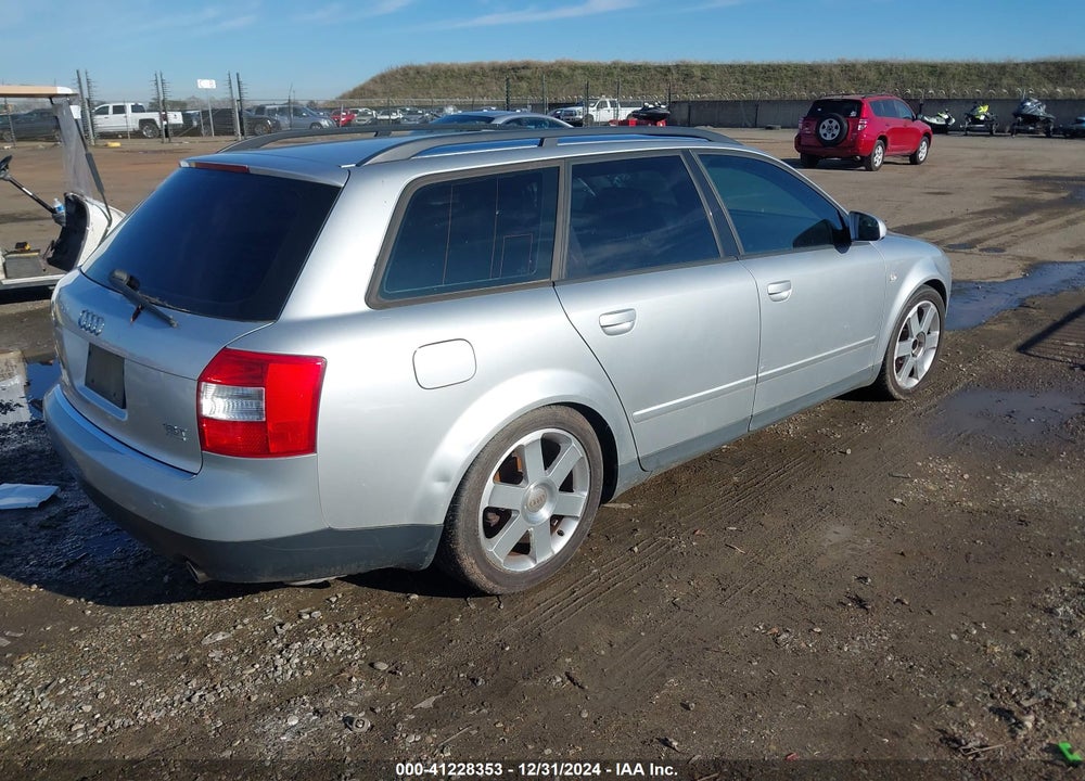 2003 AUDI A4 1.8T AVANT VIN: WAUVC68E53A235781