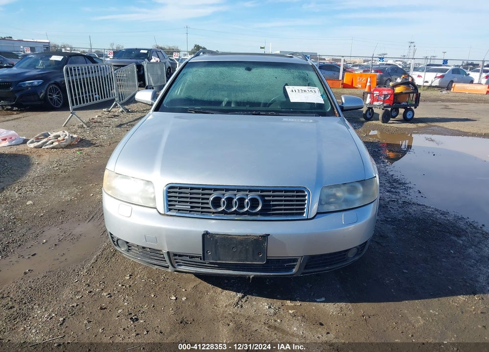 2003 AUDI A4 1.8T AVANT VIN: WAUVC68E53A235781