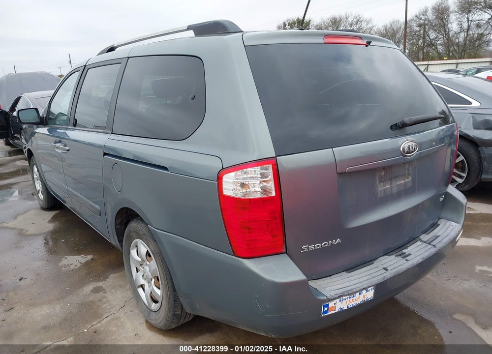 2009 KIA SEDONA LX VIN: KNDMB233396304737