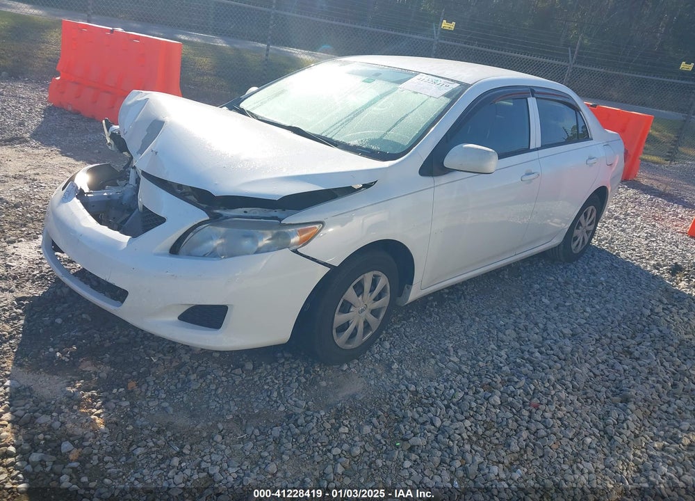 2009 TOYOTA COROLLA LE VIN: JTDBL40E499025883