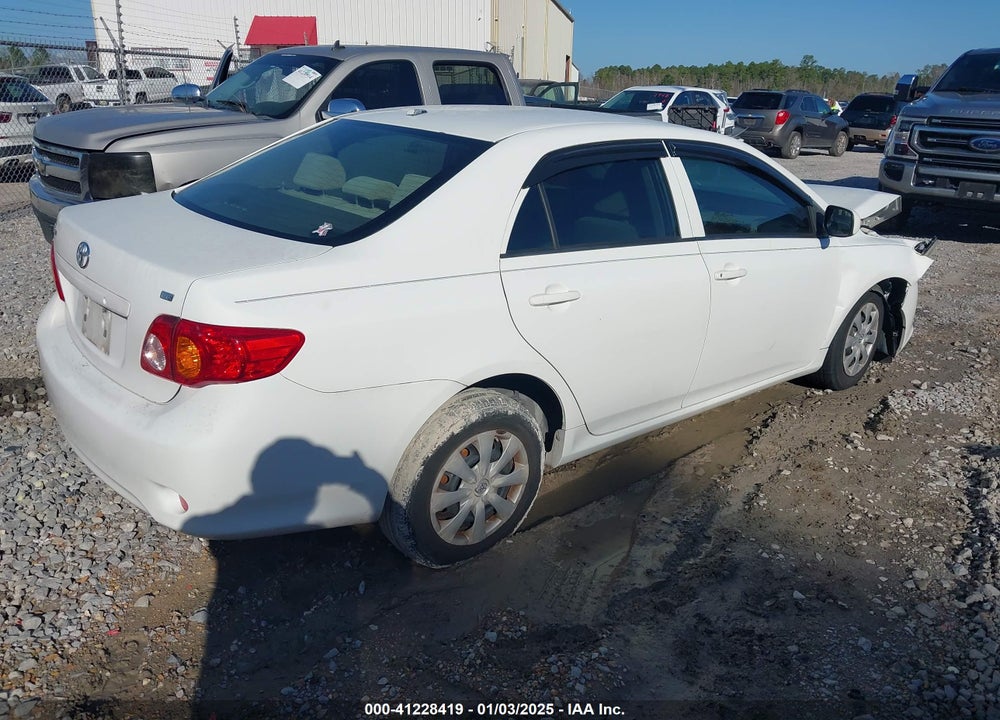 2009 TOYOTA COROLLA LE VIN: JTDBL40E499025883