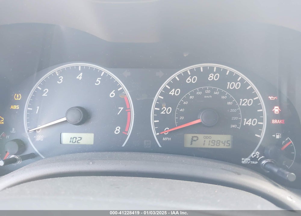 2009 TOYOTA COROLLA LE VIN: JTDBL40E499025883