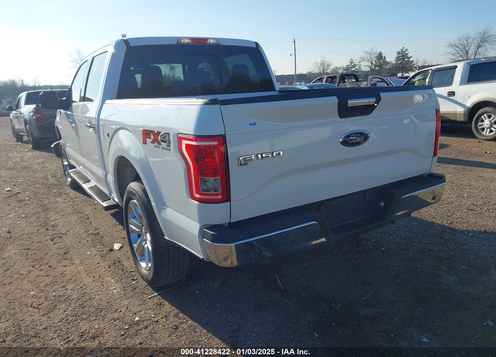 2016 FORD F150 VIN: 1FTEW1EG3GKF76194