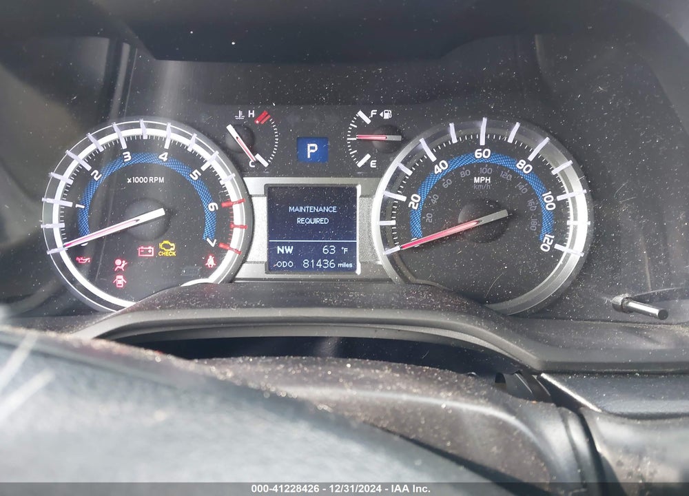 2019 TOYOTA 4RUNNER SR5 VIN: JTEZU5JR5K5196573