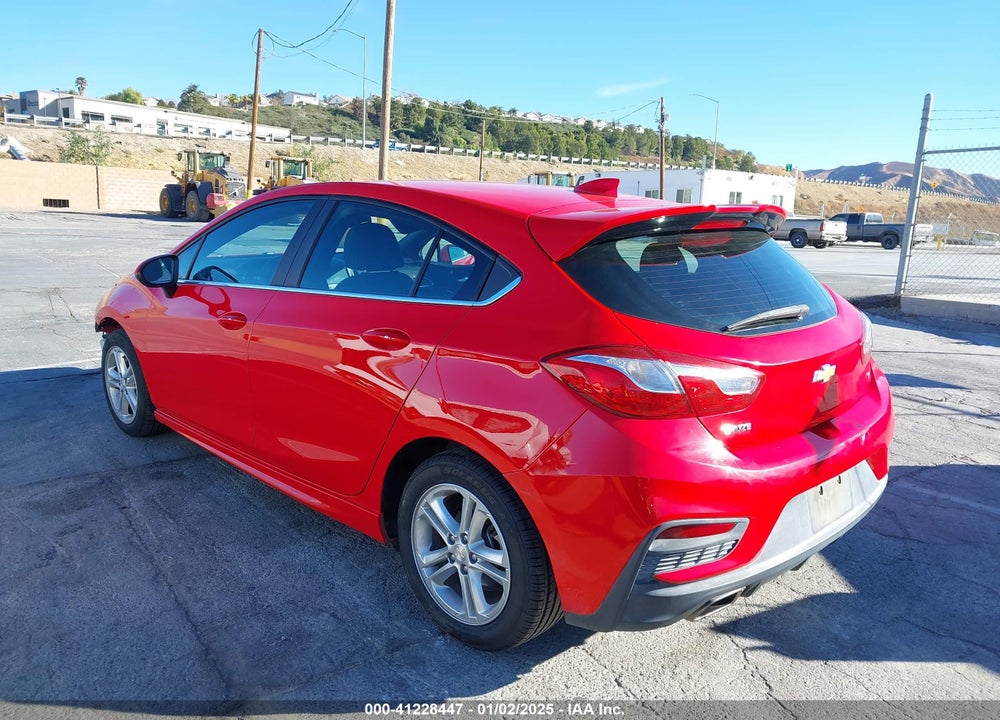 2017 CHEVROLET CRUZE VIN: 3G1BD6SM3HS575741